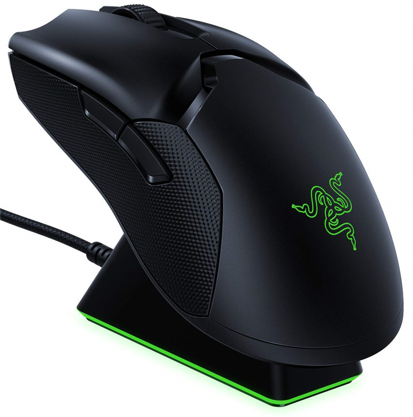 Razer Viper Ultimate Hyperspeed Lightest Wireless Gaming Mouse & RGB Charging Dock(120mAh)